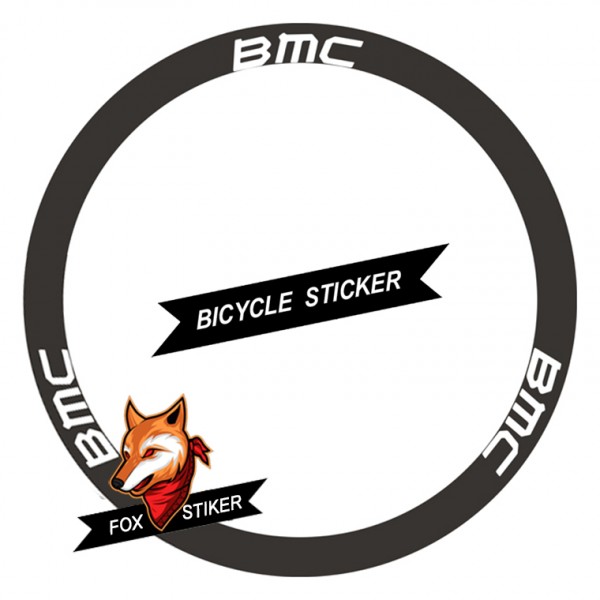 Bicycle Wheels Rim Decal Stickers for BMC